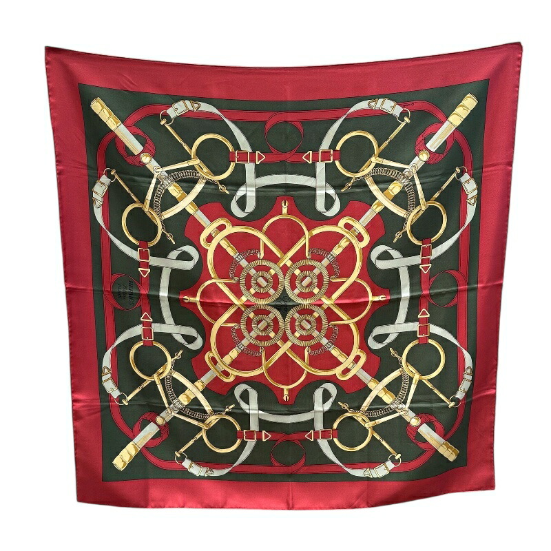 ミン HERMES エルメス スカーフ カレ90 Eperon d’Or 2300044534034_2.jpg