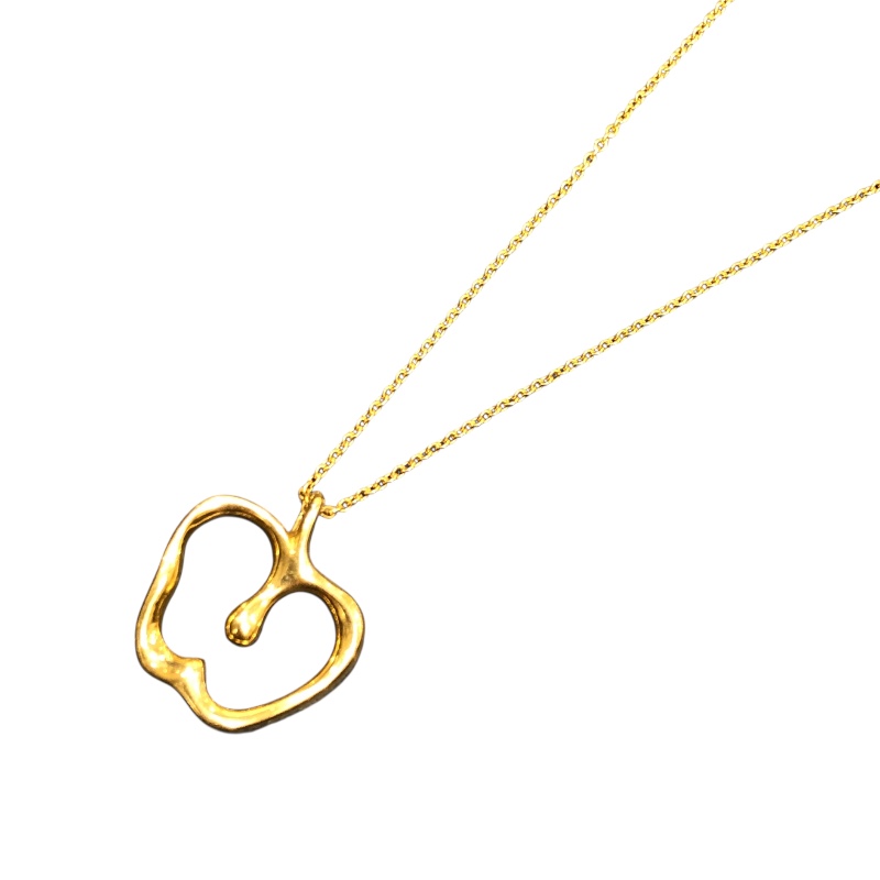 ティファニー TIFFANY&CO アップルネックレス ゴールド 750 ジュエリー【中古】