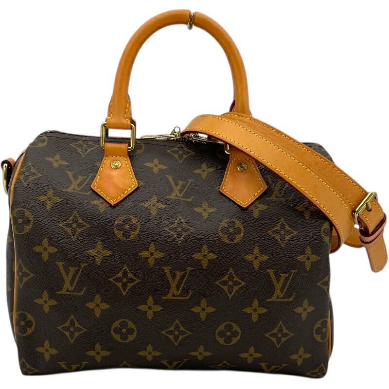 ルイ・ヴィトン LOUIS VUITTON スピーディ・バンドリエール25 M41113 ブラウン モノグラム レディース ショルダーバッグ【中古】