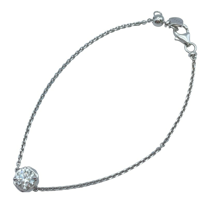 グラフ GRAFF ローレンスグラフミニブレス ホワイトゴールド Au750 ジュエリー【中古】