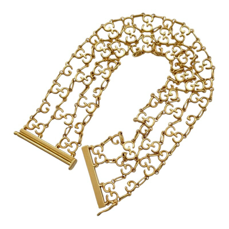 楽天市場】GUCCI グッチ チェーンブレスレット K18YG 750