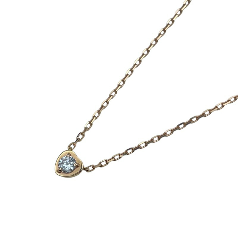 Cartier カルティエ ネックレス オープン ハート トルタ K18 PG 楽天市場】カルティエ Cartier ネックレス トルタ ハート パヴェ