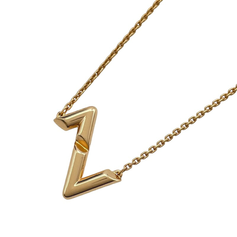 ルイ・ヴィトン LOUIS VUITTON アップサイドダウンネックレス ピンクゴールド Au750 ジュエリー【中古】