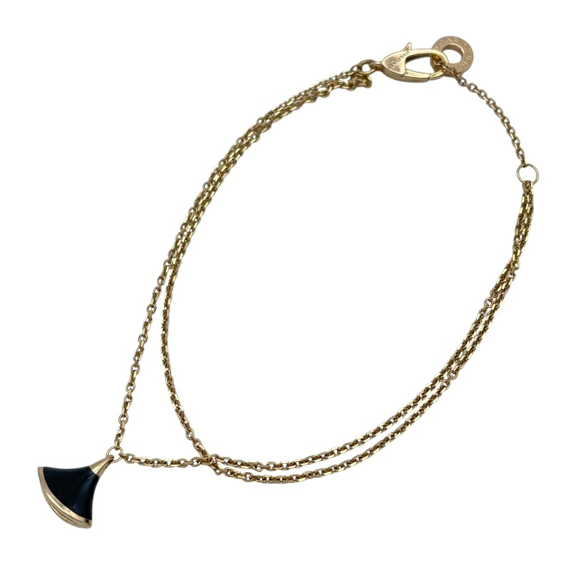 ブルガリ BVLGARI ディーヴァドリームブレスSM ピンクゴールド Au750 ジュエリー【中古】