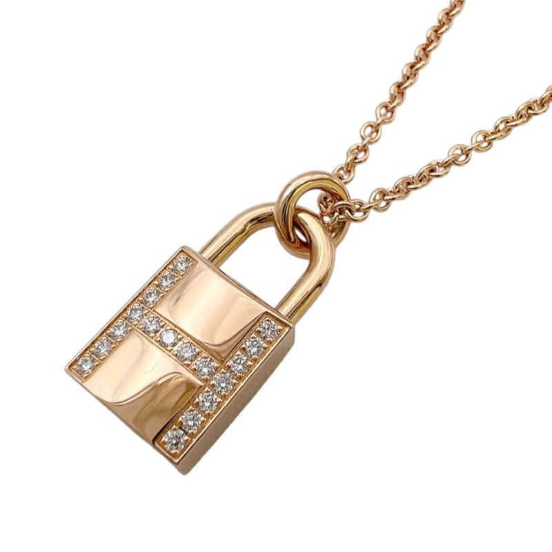 楽天市場】HERMES エルメス メダイユ カドリージュGM ネックレス GP