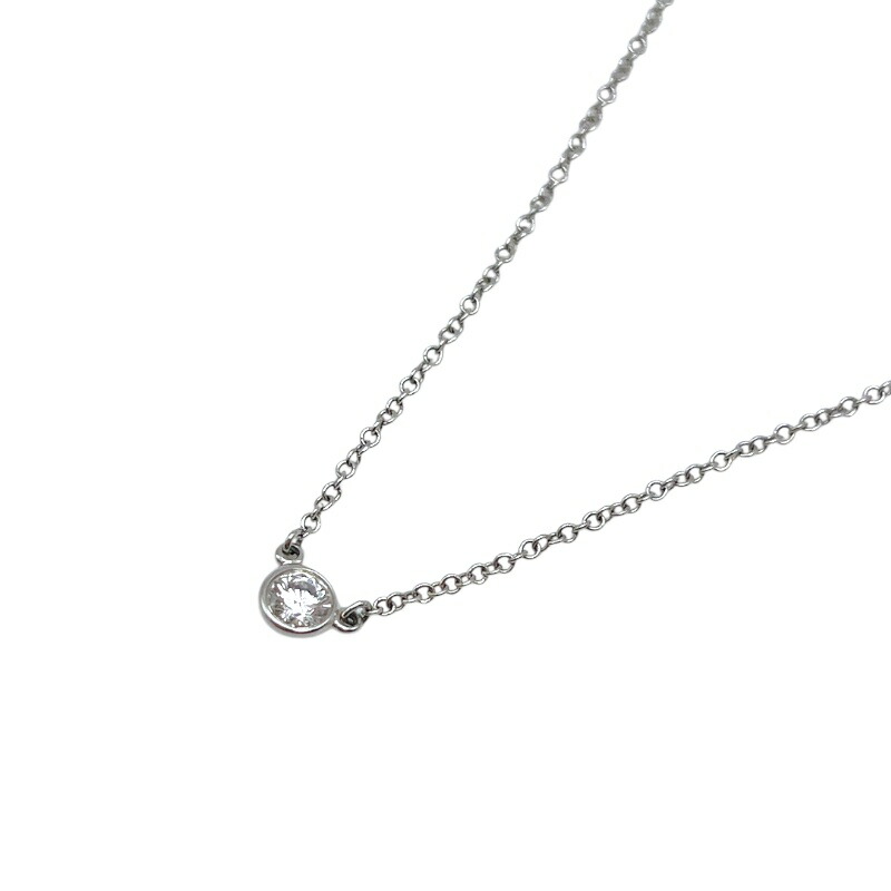 ティファニー ダイヤ ネックレス 0.14ct程 バイザヤード Pt950 楽天市場】【ジュエリー】【新品仕上げ済】TIFFANY&Co. ティファニー