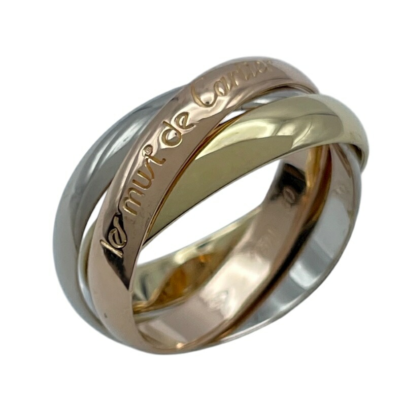 must de Cartier トリニティリング　50 カルティエ/マスト ドゥ カルティエ/トリニティリング/Cartier/must de