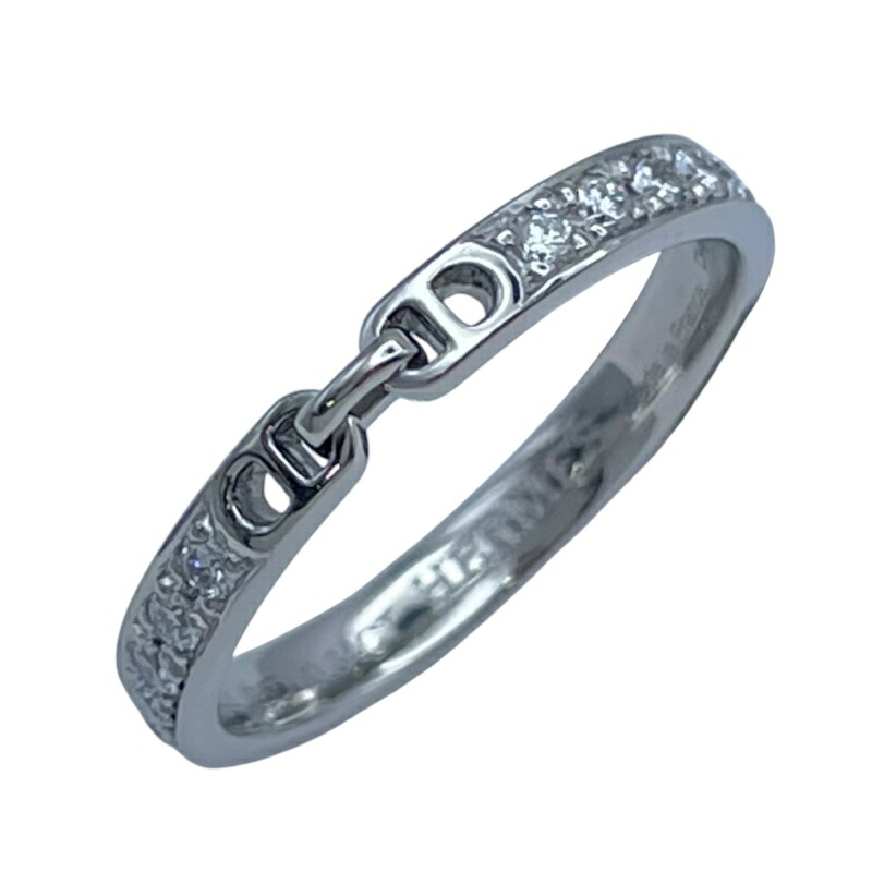 新品仕上げ済 エルメス エヴァー セリエ ダイヤ リング Pt950 #49 新品仕上げ済 エルメス エヴァー セリエ ダイヤ リング Pt950 #49