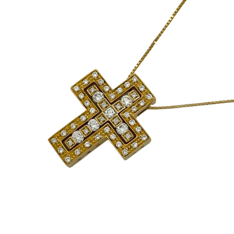 ダミアーニ DAMIANI ベルエポックネックレスS イエローゴールド 750 ダイアモンド ジュエリー【中古】｜OKURA（おお蔵）店