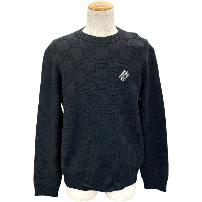 楽天市場】LOUIS VUITTON ルイヴィトン ダミエ ニット 長袖 トップス