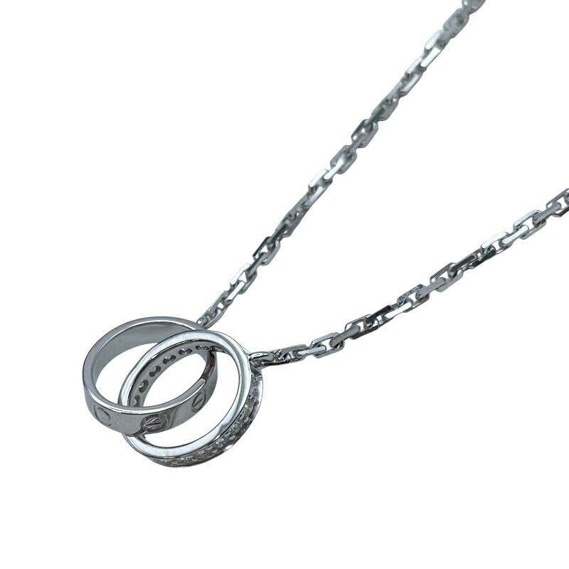 楽天市場】カルティエ Cartier ネックレス ベビー ラブ パヴェ