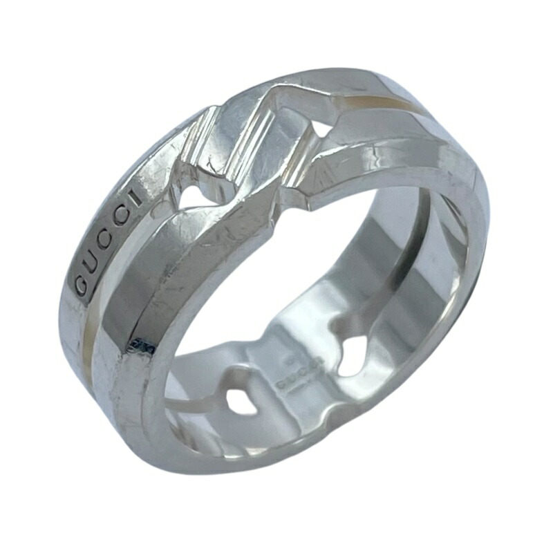 楽天市場】グッチ Gucci ノットインフィニティリング SV925【中古