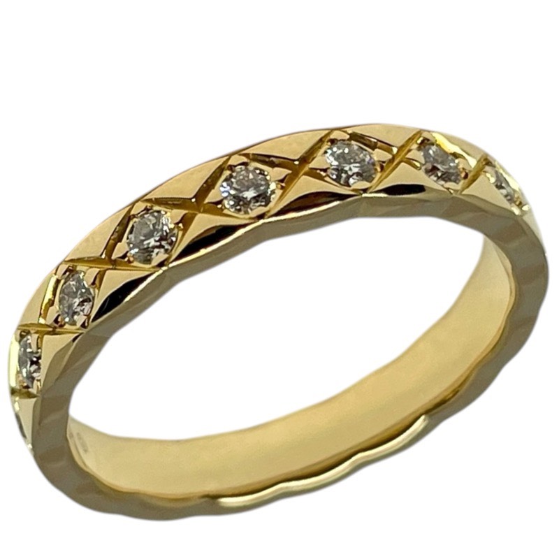 楽天市場】シャネル 指輪 K18YG ダイヤ18P(約0.35ct) ココクラッシュ