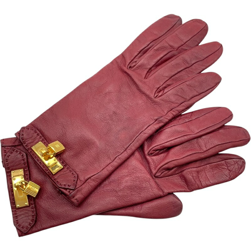 楽天市場】エルメス グローブ 手袋 6 1/2 ライトグリーン ラムスキン