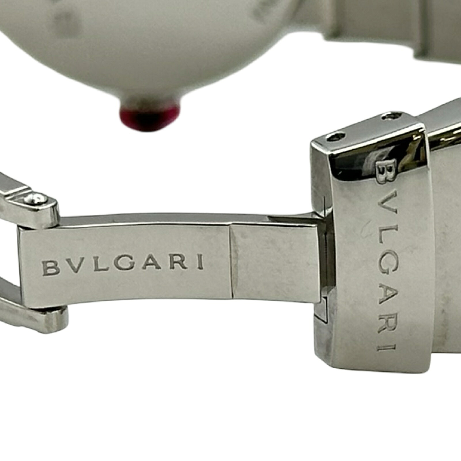 【6/1～ 最大限度30,000円OFFクーポン券！】ブル小峡谷 BVLGARI ルチェア  LU28S 黒いこと SS レディース ウオッチ【中古】