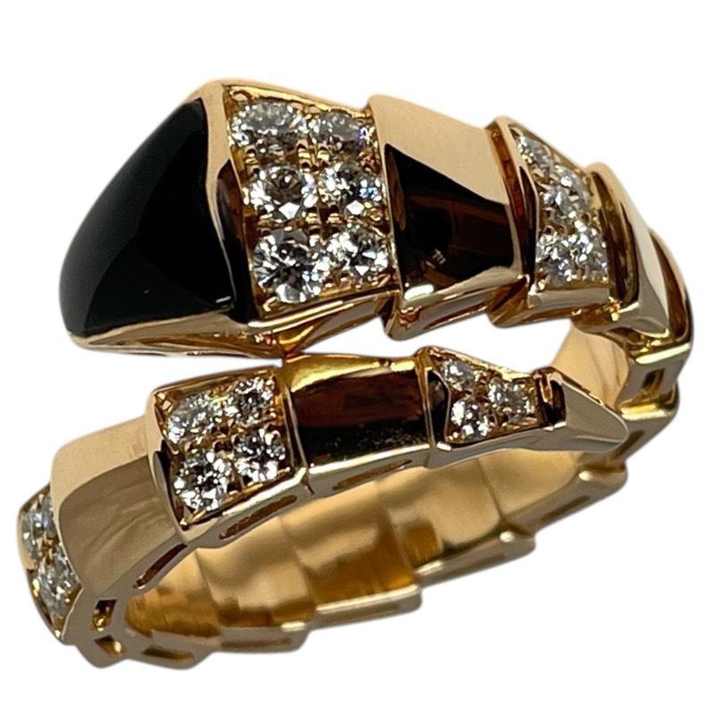 楽天市場】BVLGARI ブルガリ セルペンティ ヴァイパー オニキス リング