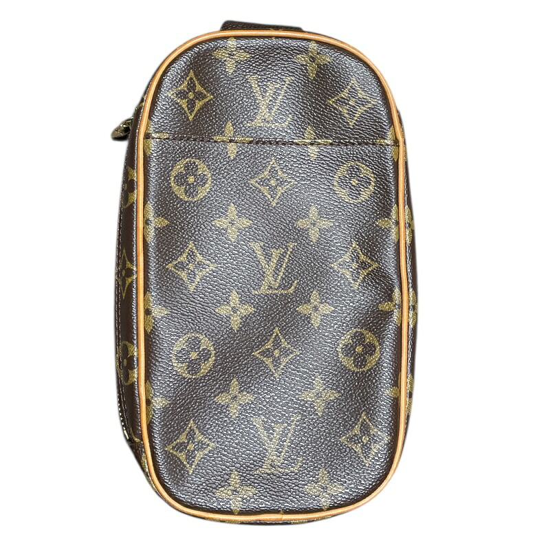 【6/1～ 最大限度30,000円OFFクーポン券！】ルイ・ヴィトン LOUIS VUITTON ポシェット・ガンジュ M51870 モノグラム ユニ一発やる 上半身御徒面子【中古】