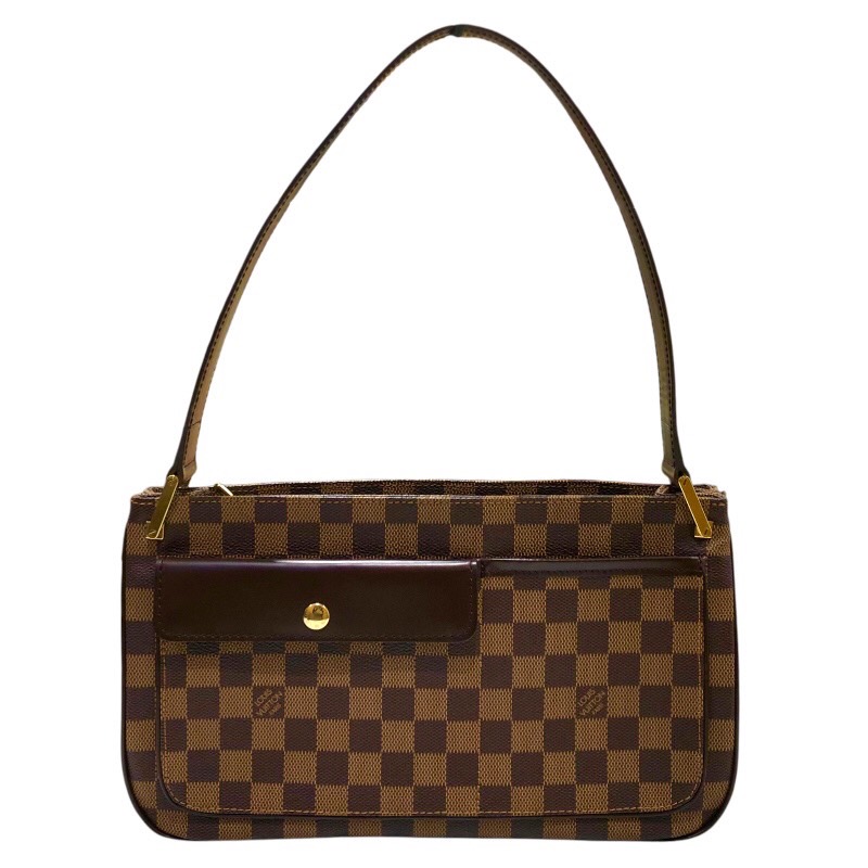 ルイ・ヴィトン LOUIS VUITTON オーバーニュ N51129 ブラウン ダミエ レディース ショルダーバッグ【中古】