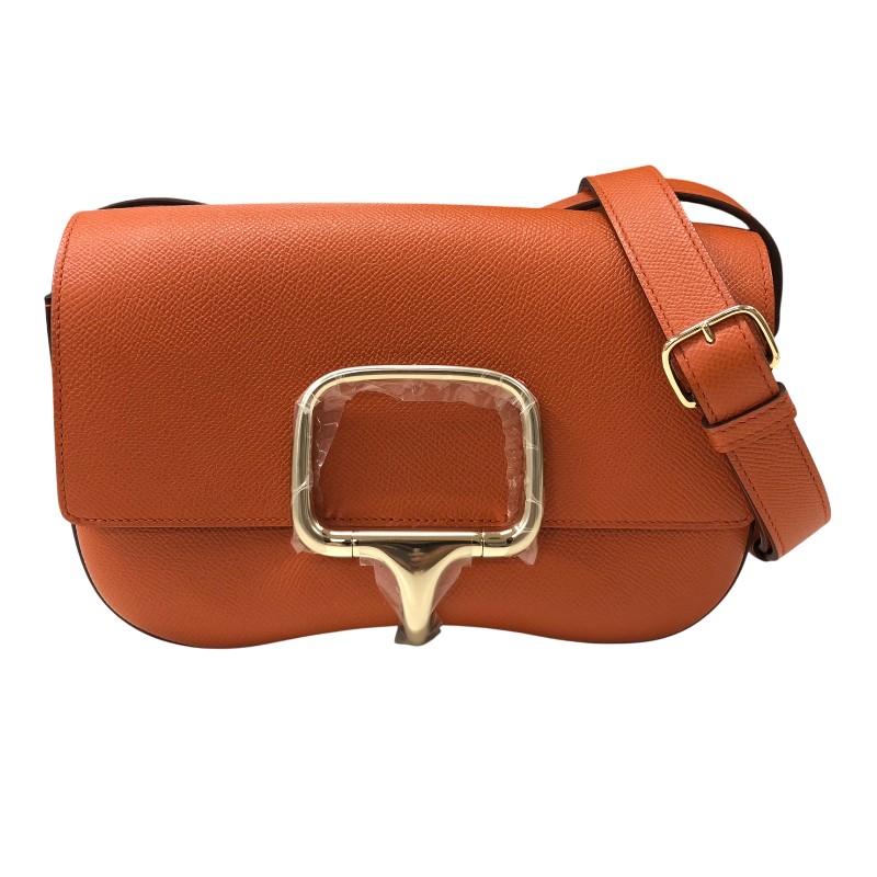 エルメス HERMES デッラカヴァレリア ミニ K刻 ルージュグレナ シルバー金具 エプソン レディース ショルダーバッグ HERMES - エルメス HERMES デッラカヴァレリア ミニ K刻 ルージュ
