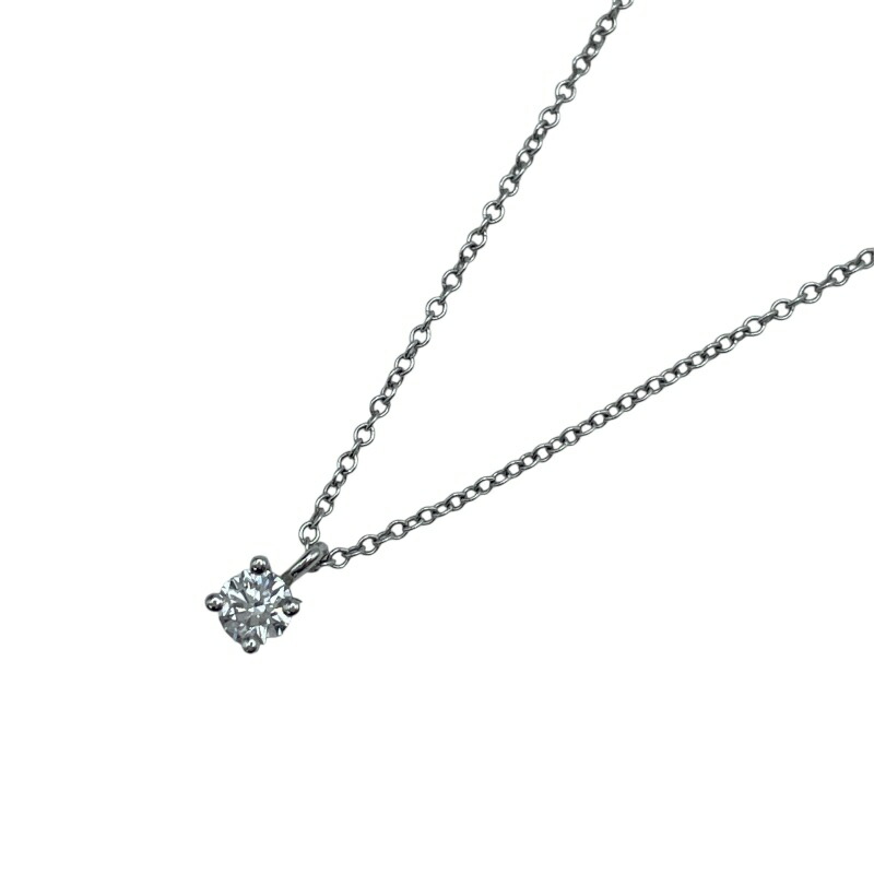 TIFFANY&Co. Pt950ソリティアダイヤモンドネックレス0.37ct 楽天市場】ティファニー Tiffany & Co. ネックレス ルシダ ソリティア