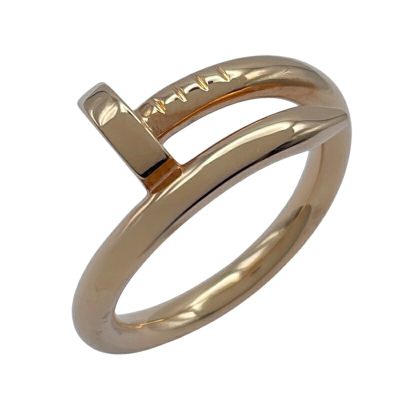 ※haru様用※カルティエ ジュストアンクル リング55 ピンクゴールド カルティエ ジュストアンクル リング #50 ゴールド K18ピンクゴールド