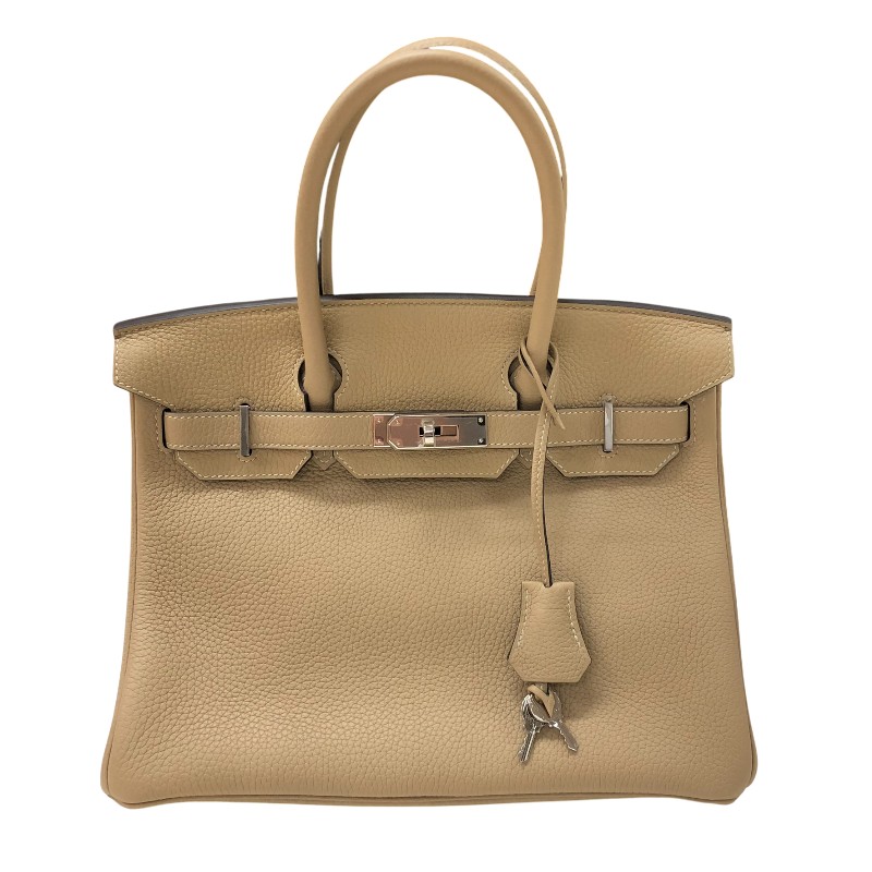 エルメス HERMES バーキン30 Z刻 トレンチ シルバー金具 トゴ レディース ハンドバッグ【中古】|OKURA(おお蔵)店