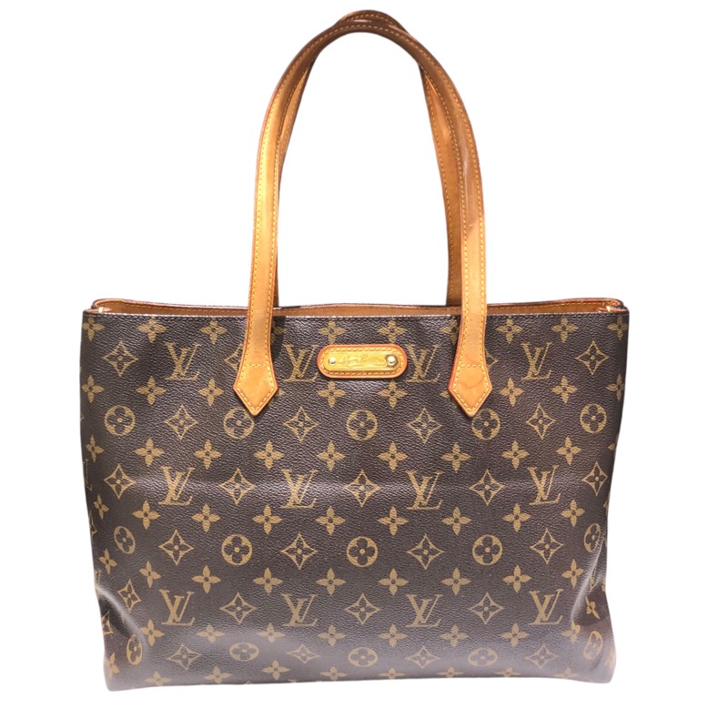 ルイ・ヴィトン LOUIS VUITTON モノグラム ウィルシャーMM M45644 PVCコーティングキャンバス レディース ハンドバッグ【中古】