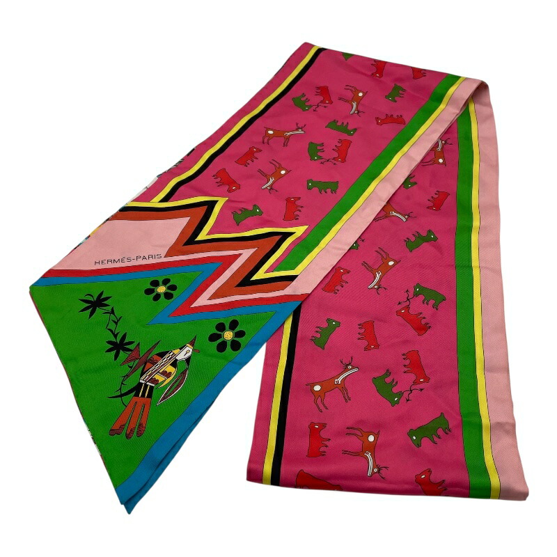 楽天市場】HERMES エルメス BOUQUETS SELLIER 鞍職人の花束 スカーフ