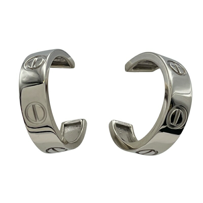 楽天市場】カルティエ ピアス ラブフープピアス Cartier ラブ フープ