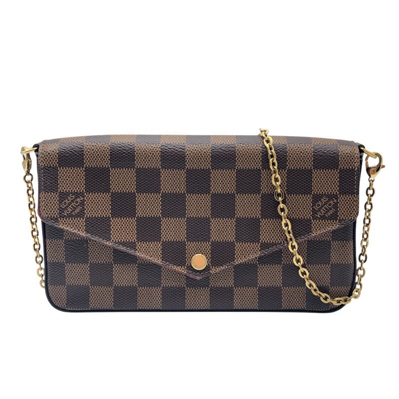 ルイ・ヴィトン LOUIS VUITTON ポシェット・フェリシー N63032 ダミエ ダミエキャンバス レディース ショルダーバッグ【中古】|OKURA(おお蔵)店
