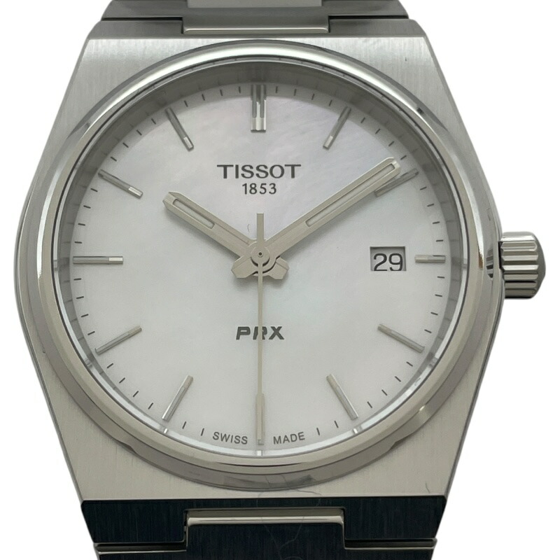 楽天市場】TISSOT ティソ ムーンフェイズ デイト 30m防水 白 ホワイト