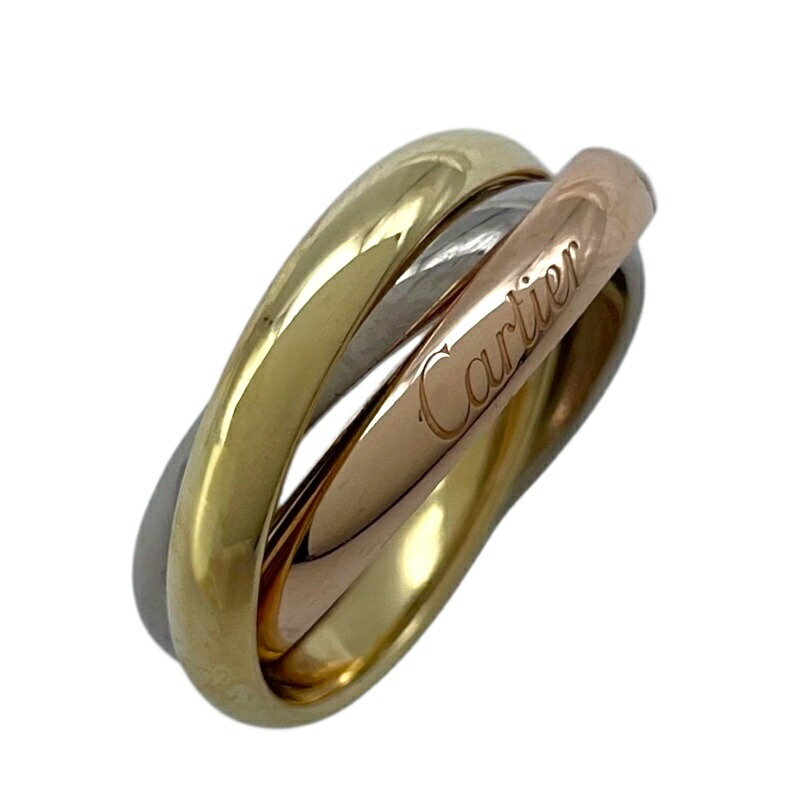 楽天市場】カルティエ Cartier リング クラシック トリニティ MM