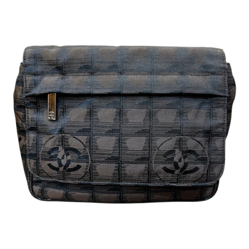 シャネル CHANEL ニュートラベルライン 三尺帯御徒面子 A29346 赤銅色 ナイロンジャガード レディース 酉の方角御徒面子【中古】