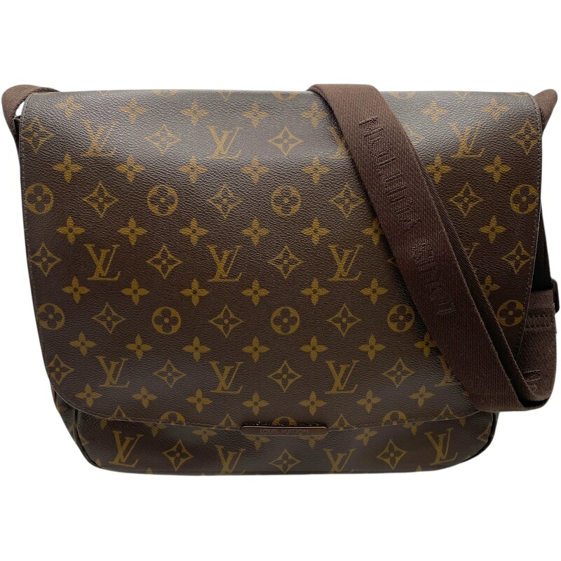 ルイ・ヴィトン LOUIS VUITTON 飛脚屋MM ボブール M97038 赤銅色 モノグラム メンズ ショルダーバッグ【中古】 ショルダーバッグ・メッセンジャーバッグ-バッグ・小物・ブランド雑貨