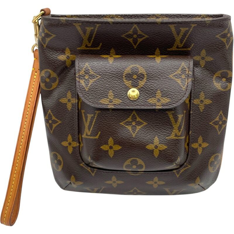 ルイ・ヴィトン LOUIS VUITTON パルティシオン M51901 ブラウン モノグラム レディース クラッチバッグ【中古】