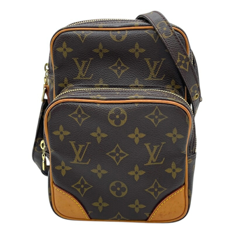 ルイ・ヴィトン LOUIS VUITTON アマゾン M45236 ブラウン モノグラム レディース ショルダーバッグ【中古】