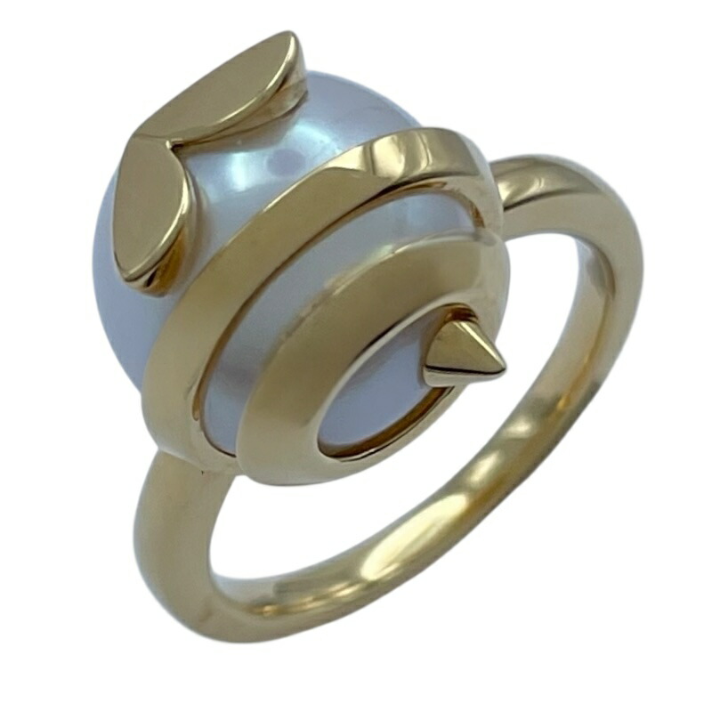 タサキ TASAKI ランドスケープリング ゴールド 750 ジュエリー【中古】