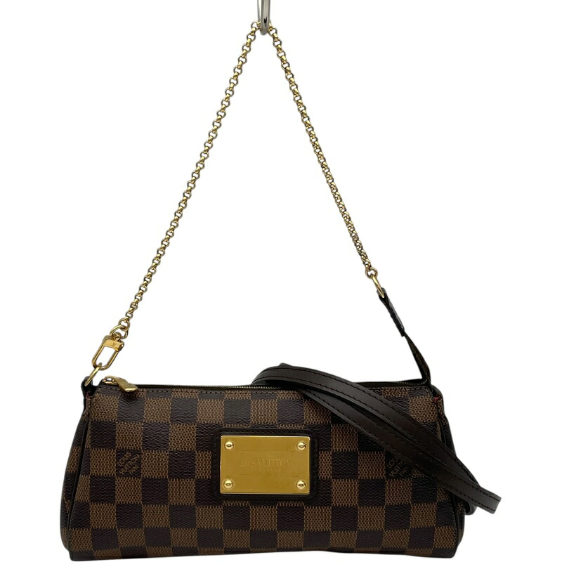 ルイ・ヴィトン LOUIS VUITTON エヴァ M55213 ブラウン ダミエ レディース ショルダーバッグ【中古】｜OKURA（おお蔵）店