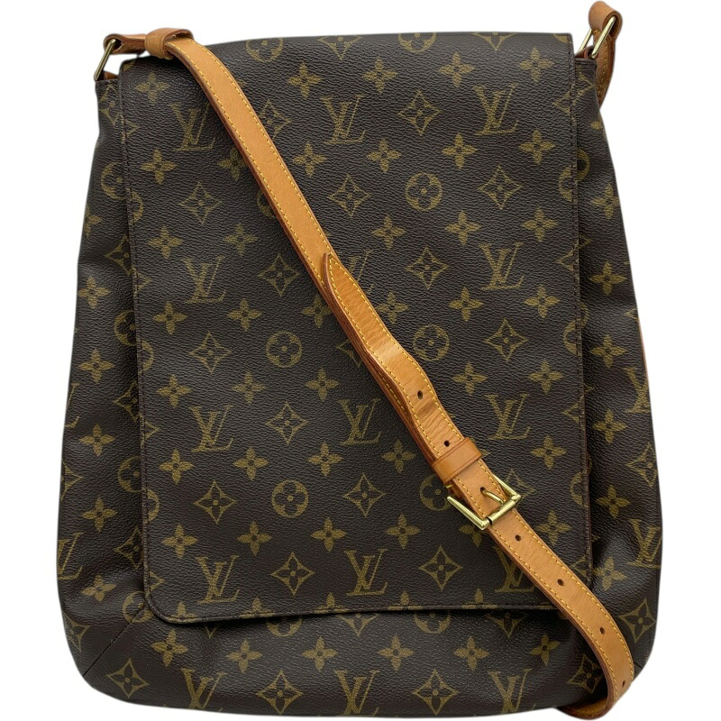 ルイ・ヴィトン LOUIS VUITTON ミュゼット M51256 赤銅色 モノグラム レディース ショルダーバッグ【中古】