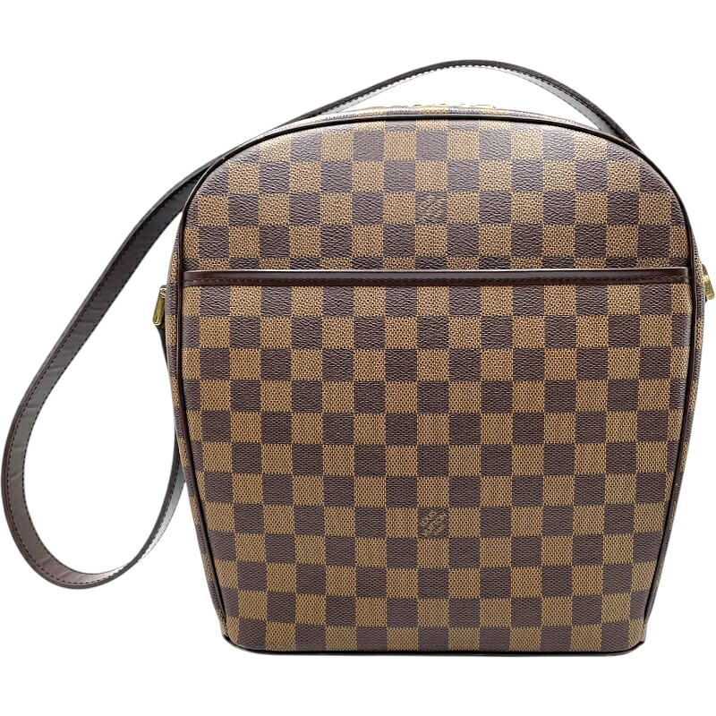 ルイ・ヴィトン LOUIS VUITTON イパネマGM N51292 ブラウン ダミエ レディース ショルダーバッグ【中古】