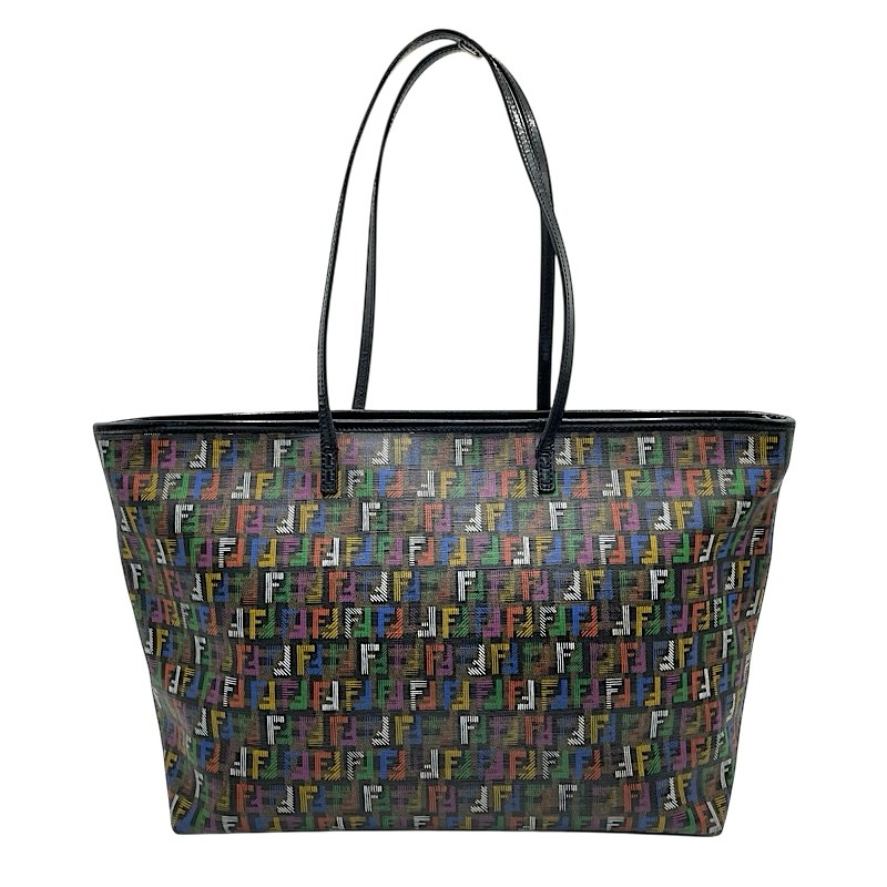 楽天市場】FENDI フェンディ ヴィンテージ ズッカ柄 ブラウン シルバー