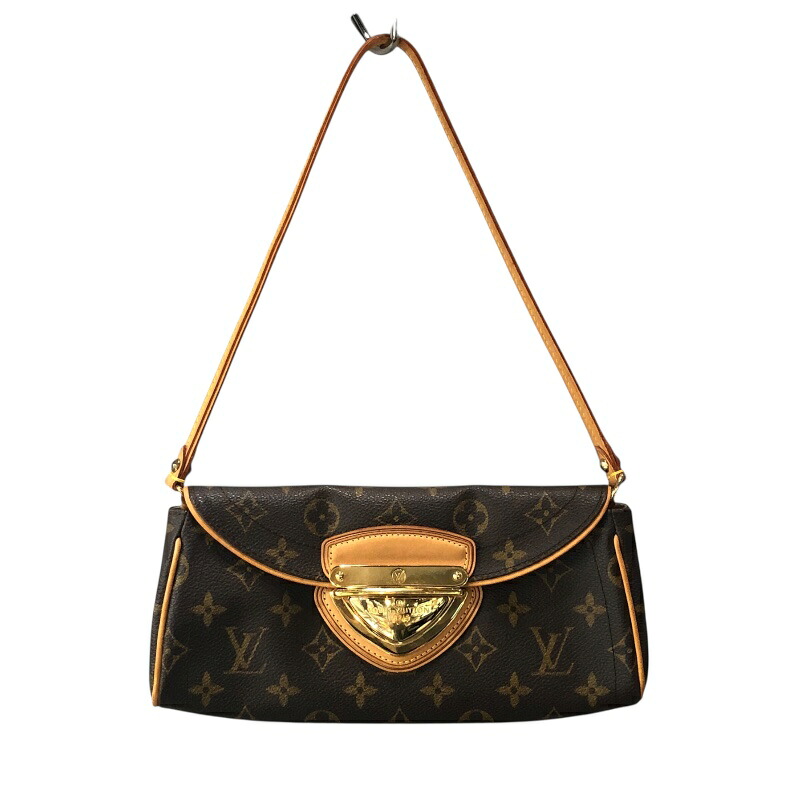 本物 ルイヴィトン LOUIS VUITTON LV ビバリー モノグラム 2WAY ショルダーバッグ ハンドバッグ ポシェット ブラウン M51120 Beverly ビトン バッグ 中古 LOUIS VUITTON - 本物 ルイヴィトン LOUIS VUITTON LV ビバリー