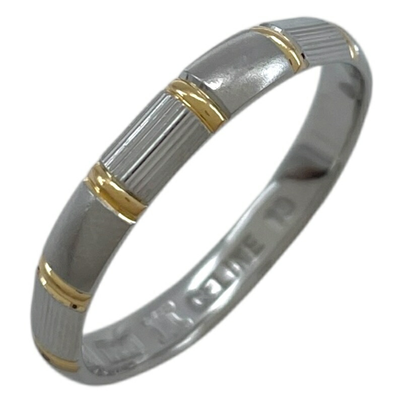 楽天市場】セリーヌ コンビリング #8 リング・指輪 プラチナPT850