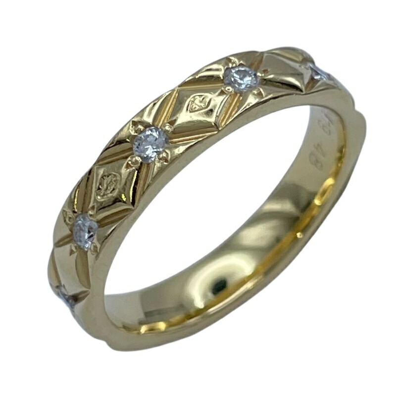 楽天市場】シャネル マトラッセリング/ダイヤ3P#47(日本サイズ6.5号