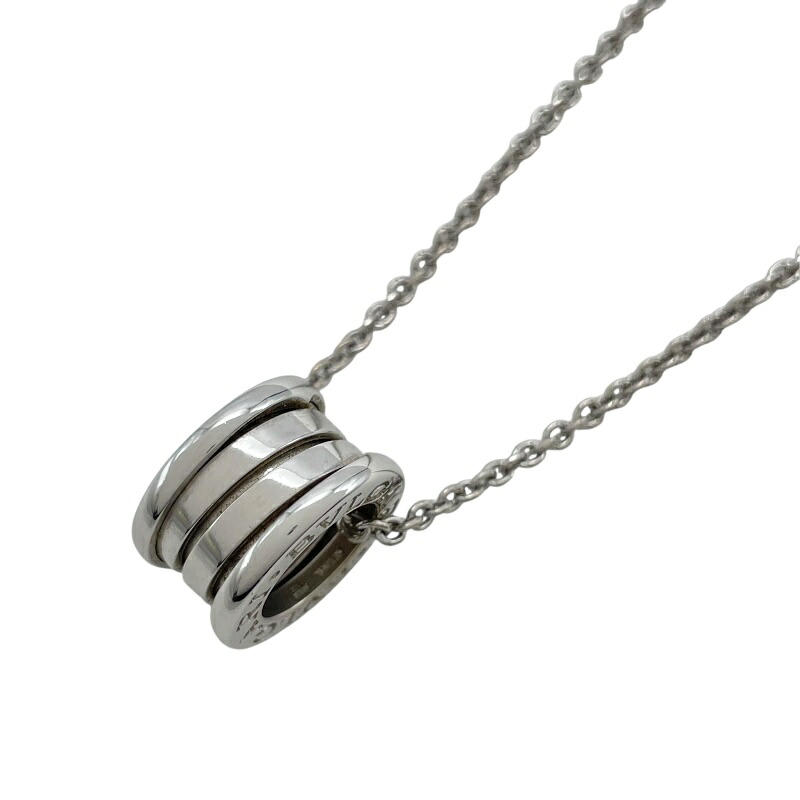 ブルガリ BVLGARI ビーゼロワンネックレス ホワイトゴールド 750 ジュエリー【中古】