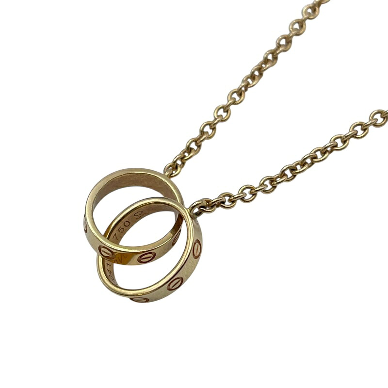 カルティエ Cartier ベビーラブネックレス ピンクゴールド 750 ジュエリー【中古】