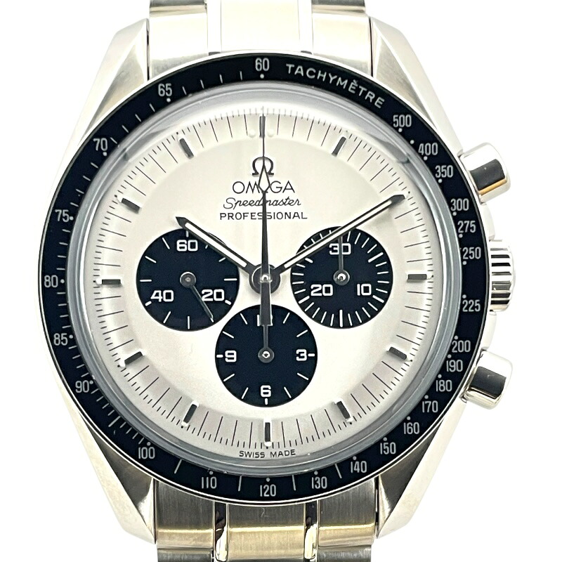 オメガ OMEGA スピードマスター プロフェッショナル 3570.31 ホワイト SS 手巻き メンズ 腕時計【中古】