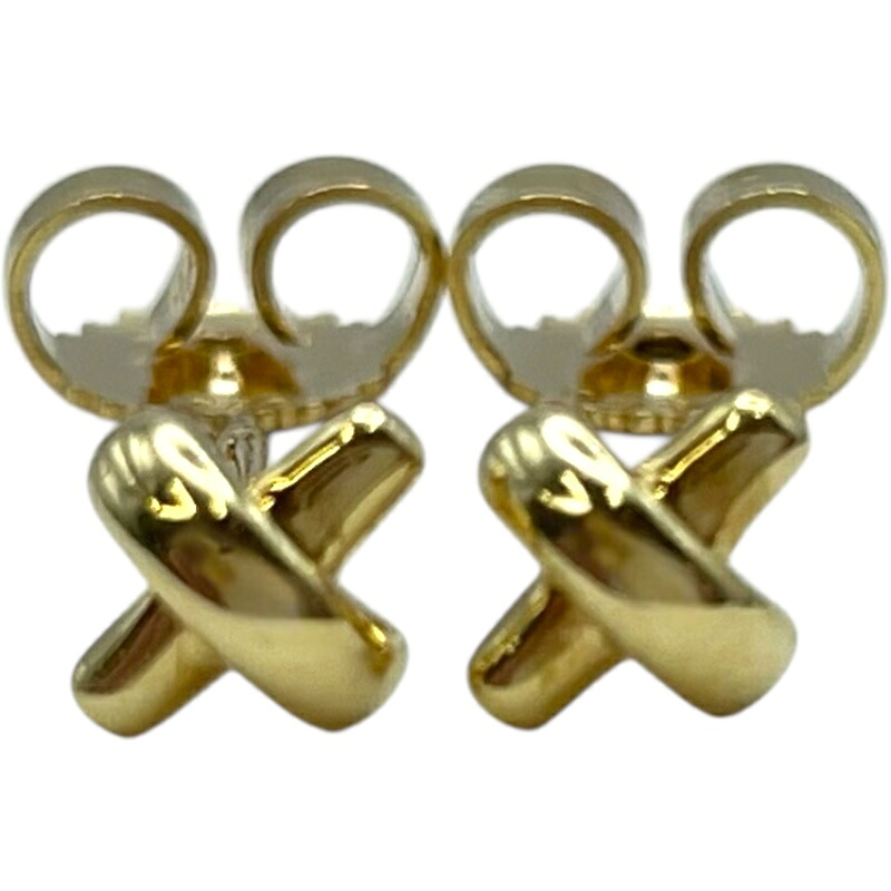 ティファニー TIFFANY＆CO クロスステッチ ゴールド 750 ジュエリー【中古】