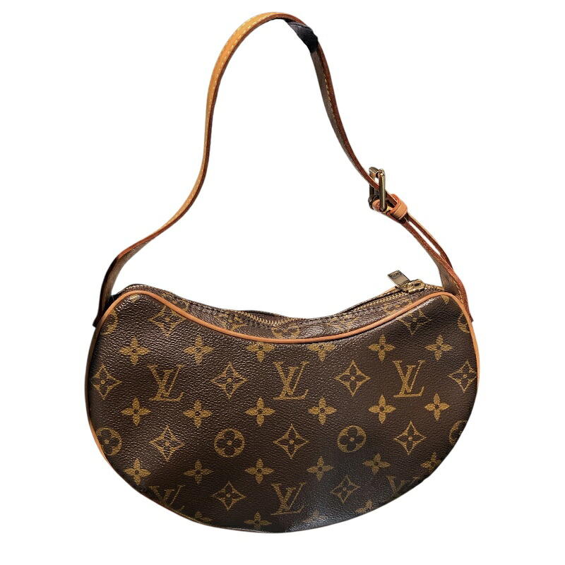 【6/1～ 最大限度30,000円OFF引き換え証！】ルイ・ヴィトン LOUIS VUITTON ポシェット・クロワッサン M51510 モノグラム モノグラム帆布 レディース ハンドバック【中古】