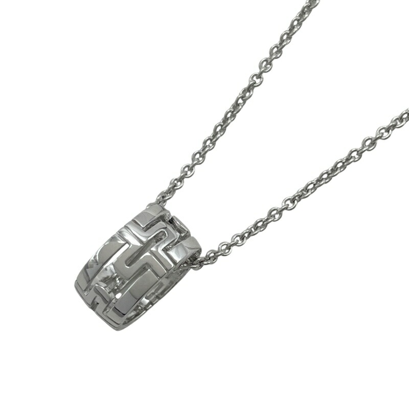 ブルガリ BVLGARI オープンパレンテシネックレス ホワイトゴールド 750 ジュエリー【中古】